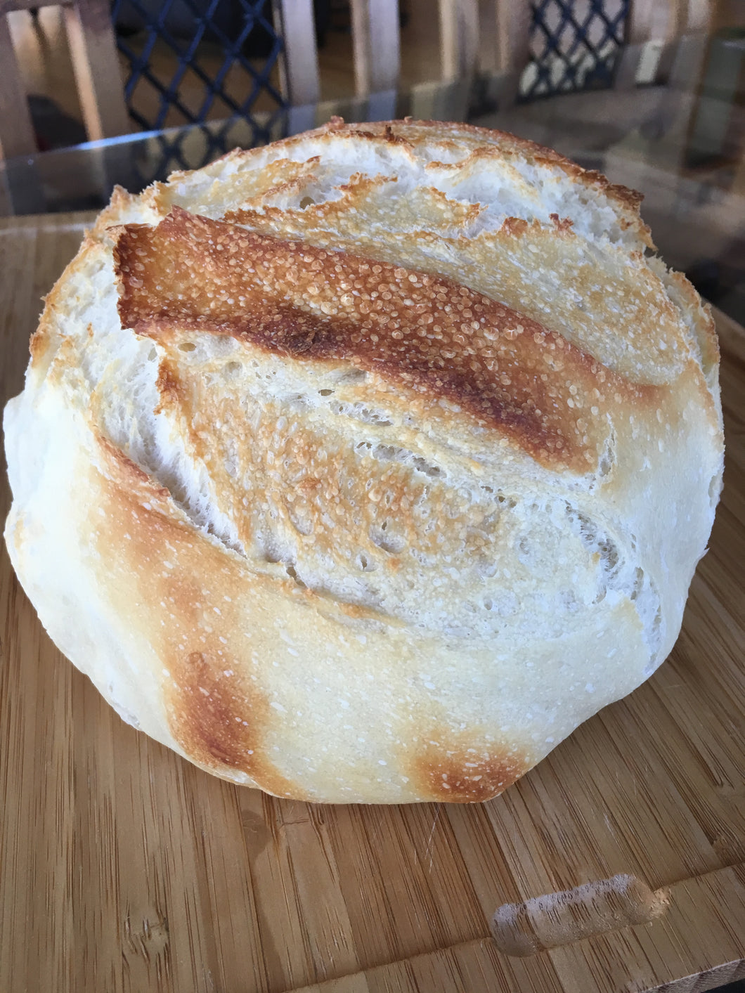 Basket with extra bread loaf